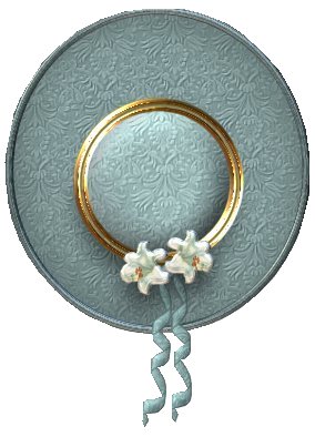 Tube chapeau bleu